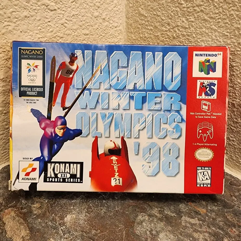 Game - Nagano Winter Olympics '98 (CIB) - N64 - Nintendo - Konami